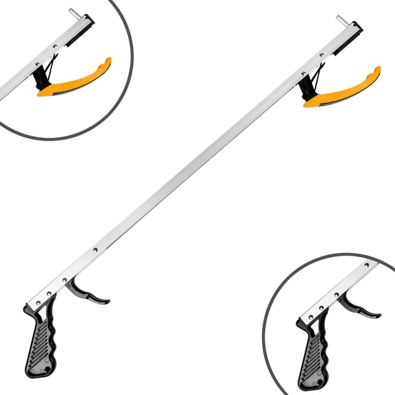FabLife Reaching Aids for Mobility, Hip Replacement, Knee and Back Surgery, Rehabilitation, Physical Therapy, Recovery Daily Living Aid Grabber Magnetic Reacher Extended Reach with Easy Trigger