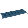 thumbnail image 1 of Outsunny Patio Lounge Chair Cushion with Securing Straps, Blue, 1 of 10