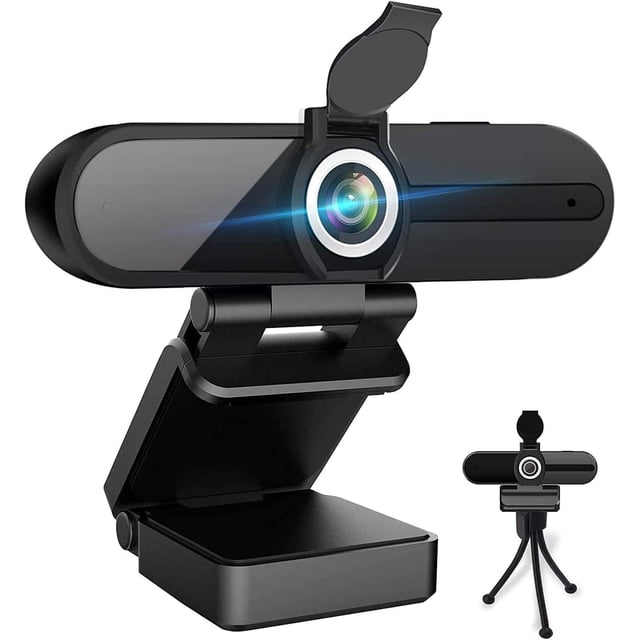Webcam HD 1080p ,Live Streaming HD Camera with Stereo Microphone, PC Desktop or Laptop USB Webcam with 110 Degree View Angle, for Switch 2,Video Calling, Recording, Conferencing, Streaming, Gaming