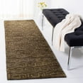 thumbnail image 2 of SAFAVIEH Soho Benson Geometric Wool Runner Rug, Brown/Gold, 2'6" x 12', 2 of 7