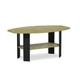 thumbnail image 3 of Furinno 11179 Simple Design Coffee Table, Brown Marble/Black, 3 of 5
