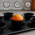thumbnail image 4 of Set de 25 Mini Moldes Para Hornear Bluelander De Plástico Duradero, 4 of 5