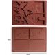 thumbnail image 2 of 2 piezas de moldes de silicona para galletas y pasteles navideños, moldes de silicona para casas navideñas, moldes de chocolate 3D para Navidad, moldes de silicona para casas de jengibre,, 2 of 5