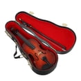 thumbnail image 4 of 1 Set Elegant Mini Violin Decoration Realistic Mini Violin Photo Prop, 4 of 5