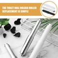 thumbnail image 3 of BESTYASH 3Pcs Stainless Steel Toilet Paper Replacement Rods Spring Loaded Holder Rollers for Easy Bathroom Use, 3 of 8