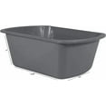 thumbnail image 6 of Vakly Wash Basin - Rectangular Plastic Soaking Tub - 7 Quart Graduated Bucket - 2 Pack, 6 of 9