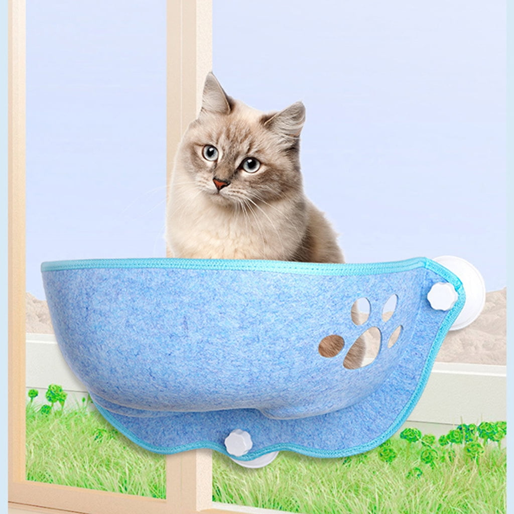 Window Perch Hammock with Suction Cups for Home Use Balcony Window Detachable Nest
