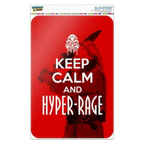Farscape Keep Calm And Hyper-Rage Ka D'Argo Luxan Home Business Office Sign