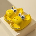 thumbnail image 1 of Kids Dinosaur Slippers Non-slip Shower Bathroom Slippers Soft Summer Slide Sandals For Girls And Boys, 1 of 4