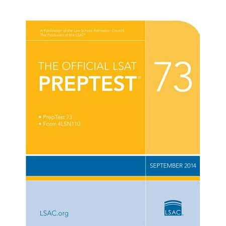 Official Lsat Preptest The Official Lsat Preptest 73