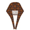 thumbnail image 3 of Kdxio 60s and 70s Aesthetic1 Pattern Turban Hat for Women Men Comfortable Adjustable Cleaning Working Cap with Sweatband, 3 of 8