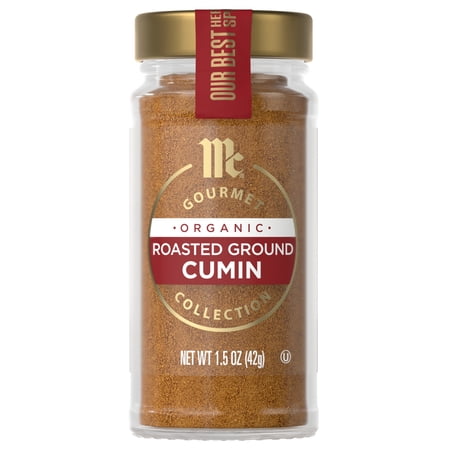 McCormick Gourmet Organic Roasted Ground Cumin, 1.5 oz Bottle