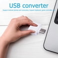 thumbnail image 3 of Adaptador de cable micro USB Convertidor USB 2.0 a USB OTG para mouse (Blanco 1pc) WDOplteas Para estrenar, 3 of 9