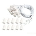 thumbnail image 1 of Unique Bargains 10pcs RC-33 NC Recessed Wired Door Contact Sensor Alarm Magnetic Reed Switch, 1 of 1