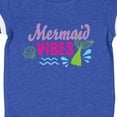 thumbnail image 4 of Inktastic Mermaid Vibes with Tail and Seashell Girls Baby Bodysuit, 4 of 5