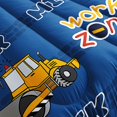 thumbnail image 5 of Juego de edredón Datura Home Kids Butterfly Truck Twin, 3 piezas, 5 of 5