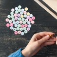 thumbnail image 2 of HLONK DIY Jewelry Making Beads in Assorted Color for Craft Projects ABS Material 200Pcs, 2 of 8