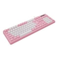 thumbnail image 2 of Mechanical Keyboard Light-transmitting Universal Gaming Keyboards Desktop Keypad 104-Keys Anti-oil Anti-skidding USB Desktop Keypad Office Type 1, 2 of 6