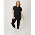 thumbnail image 5 of Hanes Sport Cool DRI Women's Performance Polo Shirt Black L, 5 of 5