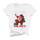 thumbnail image 2 of Puntoco Navidad Mujer Moda O-cuello Manga corta Casual Linda camisa de vacaciones Puntoco Puntoco-132, 2 of 5