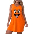 thumbnail image 2 of Sakmal Moo Moos for Women Sleep Tank Sleeveless Funny Lightweight Graphic Crew Neck Nightgown for Women 2XL, 2 of 6