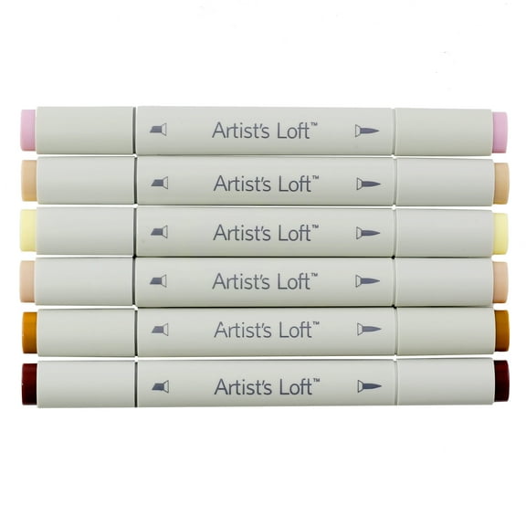 Artist's Loft Portrait Sketch Markers, 6 Packs: 6 ct. (36 total)