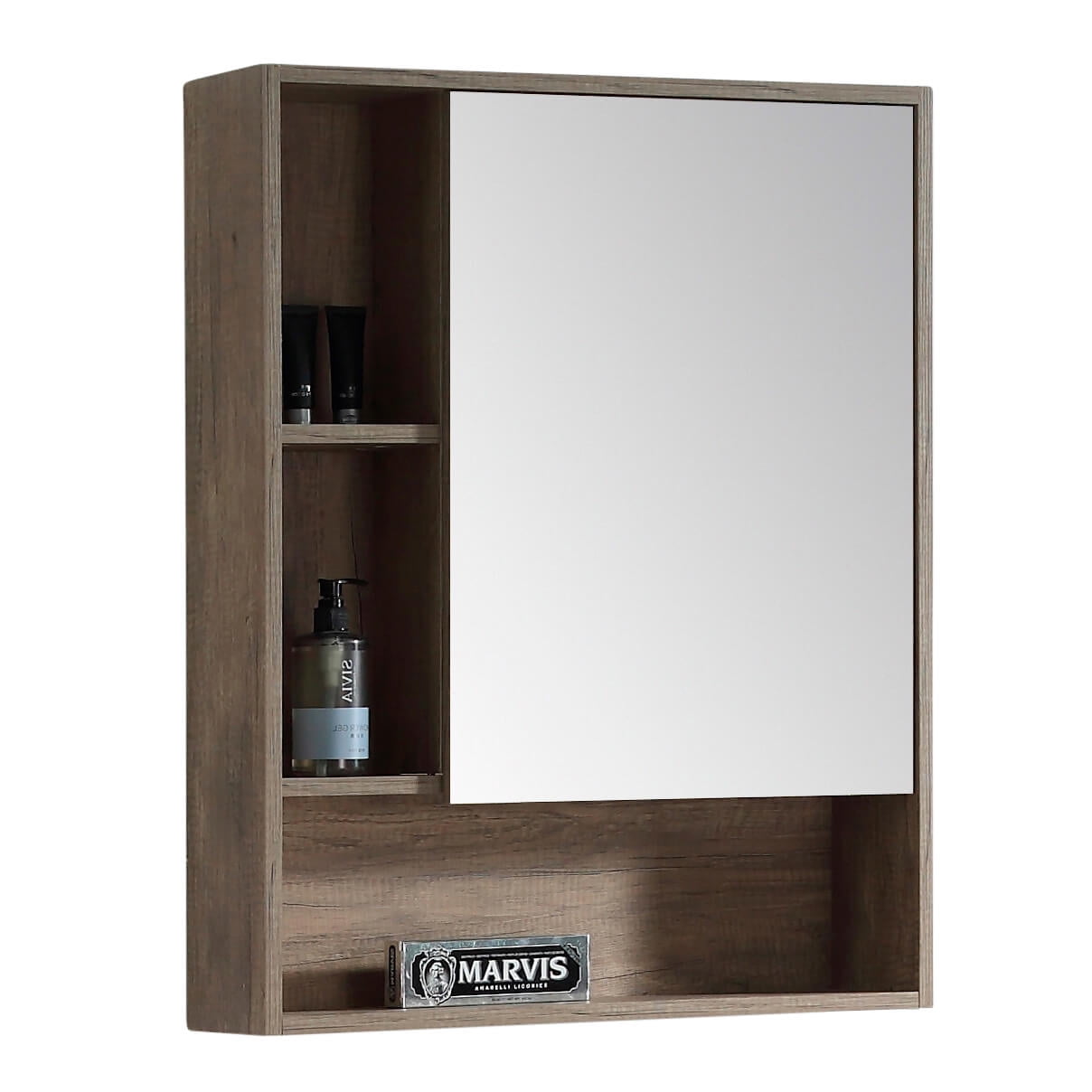 Fine Fixtures Surface Mount Bathroom Medicine Cabinet, Grey. - Walmart.com
