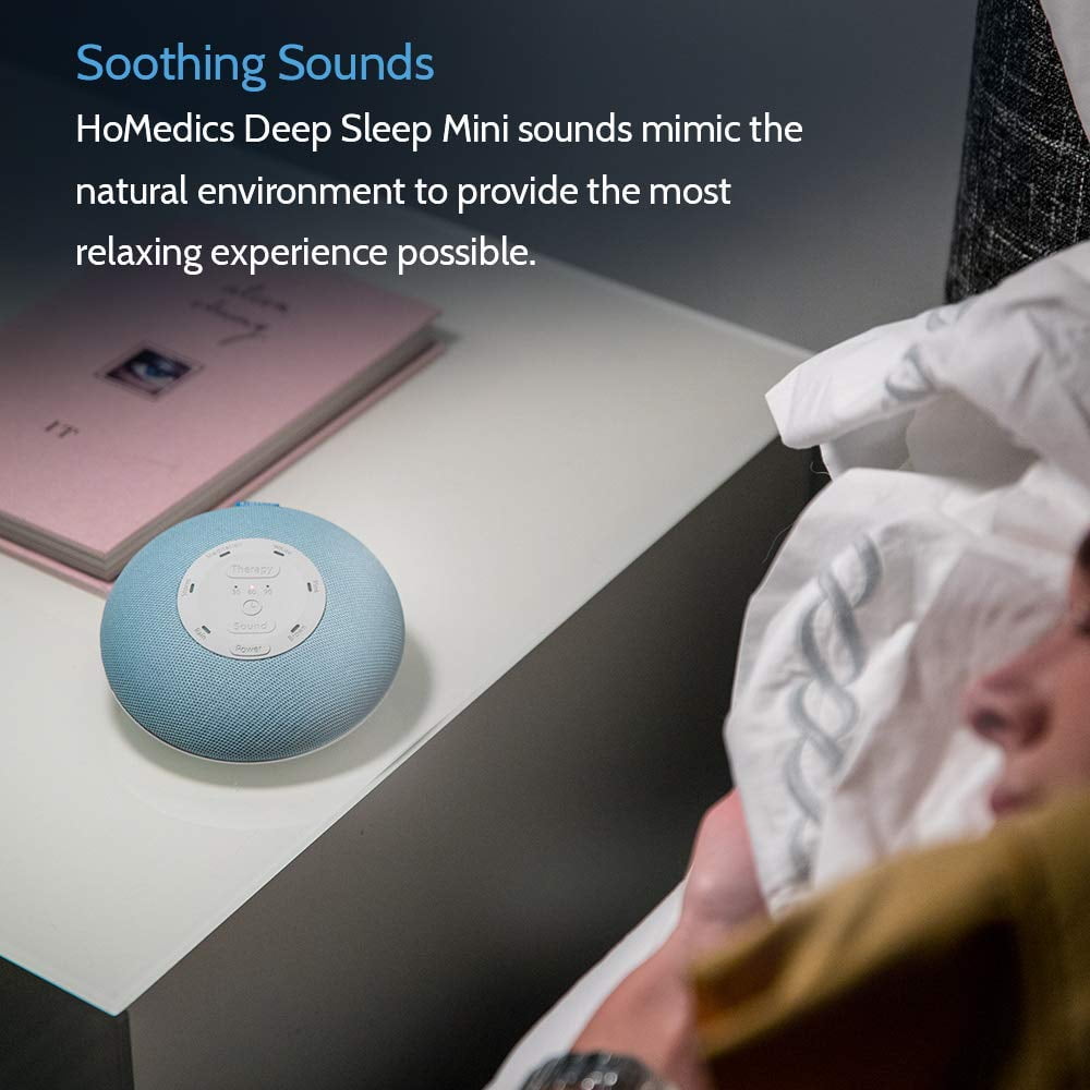 Buy HoMedics Deep Sleep Portable Mini Sound Machine Blue HDS055BL