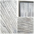 thumbnail image 3 of Empire Art Direct Gray Field Textured Metallic Hand Painted Wall Art, 20" x 72" x 1.5", Ready to Hang, 3 of 12