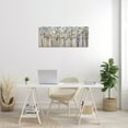 thumbnail image 3 of Bare Branch Trees Birch Forest Canvas Art, 40 x 17, 3 of 6