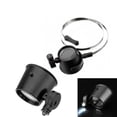 thumbnail image 4 of Professional 15X LED Watchmaker Loupe Magnifier Jeweler Eyepiece with Headband (Black), 4 of 4