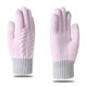 thumbnail image 1 of Guantes de lana de punto para hombre y mujer, resistentes al viento, cálidos y gruesos, para exteriores, para adultos, para mujer, 1 of 3
