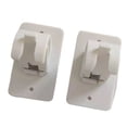 thumbnail image 1 of Barra de cortina, suministros de baño, estante colgante, ganchos de ducha multiusos impermeables, colgador de ropa montado en la pared, Clip de Almacenamiento y organización del hogar blanco 2 piezas Toystoory HA043551-01, 1 of 6