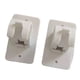 thumbnail image 1 of Barra de cortina, suministros de baño, estante colgante, ganchos de ducha multiusos impermeables, colgador de ropa montado en la pared, Clip de Almacenamiento y organización del hogar blanco 2 piezas Toystoory HA043551-01, 1 of 6