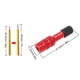 thumbnail image 2 of Soidarity Adaptador de válvula de bicicleta, aleación de aluminio, diseño antideslizante ligero, Schrader inflable, accesorio de ciclismo a Ciclismo Rojo, 2 of 6