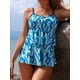 thumbnail image 3 of Charmo Womens Flowy Tankini Tops Bañadores en Capas, 3 of 6