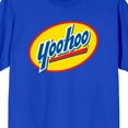 thumbnail image 2 of Yoo-hoo Oval Logo Women's Royal Blue T-shirt
-Small, 2 of 2