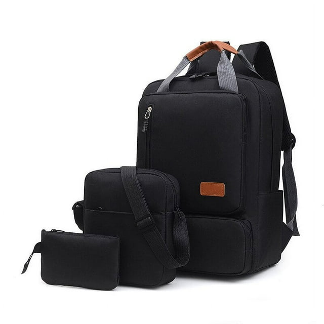 3 In 1 Piece Set Backpack USB Large Capacity Minimalist Business Computer Bag Travel Bag Backpack Sac à dos scolaire