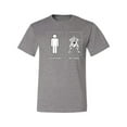 thumbnail image 2 of Wild Bobby,Your Dad My Dad Funny Superhero Daddy Husband Father Gift, Father's Day, Men Graphic Tees, Heather Grey, 2XL, 2 of 3