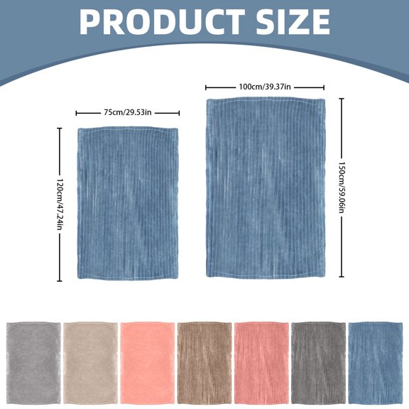 A Flannel Blanket Blanket Twin Blanket Light Grey Lightweight Blanket for Sofa Couch Bed Camping Travel Cozy Microfiber Blanket