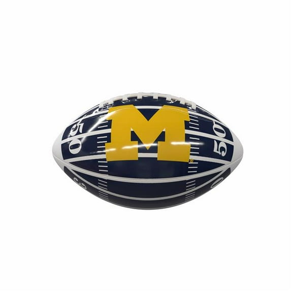 Michigan Wolverines Field Mini-Size Glossy Football