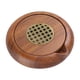 thumbnail image 3 of Gongfu-bandeja para servir té, caja pequeña y versátil decorativa de madera maciza, mesa de oficina para el hogar, arena púrpura, artesanía decorativa Macarena bandeja de servir, 3 of 7