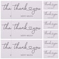thumbnail image 4 of Milisten 150Pcs Multi-function Thank You Cards Elegant Coated Paper Thank Cards for Delivery, 4 of 5