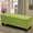 Green, variant on MoNiBloom Microfiber Ottoman with Storage, 42" Upholstered Bench, Footrest Stool with Button-Tufted for Bedroom, Entryway, Living Room, End of Bed, Green