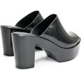 thumbnail image 5 of Melissa Women's Heeled Jelly Mule, Black,8 M US, 5 of 7
