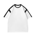 thumbnail image 1 of pstuiky Mangas cortas para hombre, Pijama deportivo para hombre, para estar en casa, color liso, manga corta, cuello vuelto, blusa ropa de hombre xl, 1 of 3