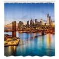 thumbnail image 3 of Ambesonne United States Shower Curtain, New York City, 69"Wx75"L,, 3 of 3