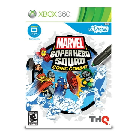 uDraw Marvel Super Hero Squad: Comic Combat (Xbox 360)- XSDP -53954 - uDraw Marvel Super Hero Squad: Comic Combat for Xbox 360 is the newest way to fight against evil! You can draw directly