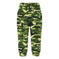 thumbnail image 4 of Nuoqisi Army Digital Camouflage Print Leisure Pants for Womens Sweatpants Yoga Lounge Relaxed-fit Capri Pants for Workout Running, 4 of 6
