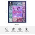 thumbnail image 2 of LHSHID Gifts for Nurse Graduation Appreciation Blanket Flannel Soft and Comfortable Anti static Bed Sofa Blanket 60x80in, 2 of 5